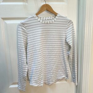 Lululemon Ever Ready Long Sleeve Stripe Shirt Striped crew Top 8